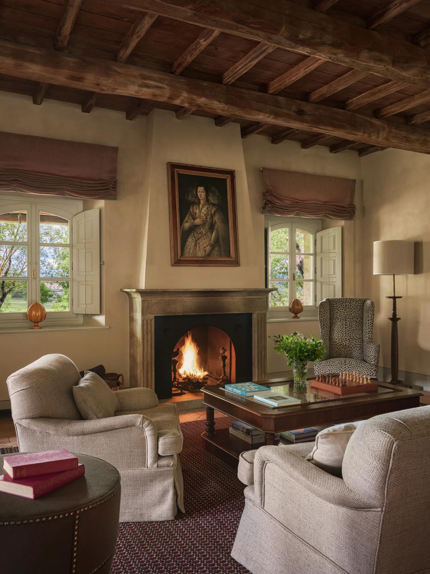 Villa Biondi — living room